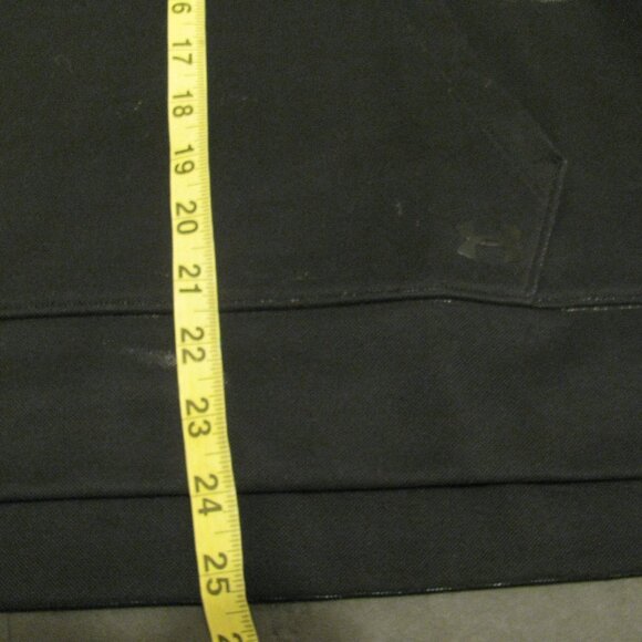 Under Armour Metallic Black Long Sleeve Turtle Neck Mens XS Loose  Cold gear - Picture 7 of 7